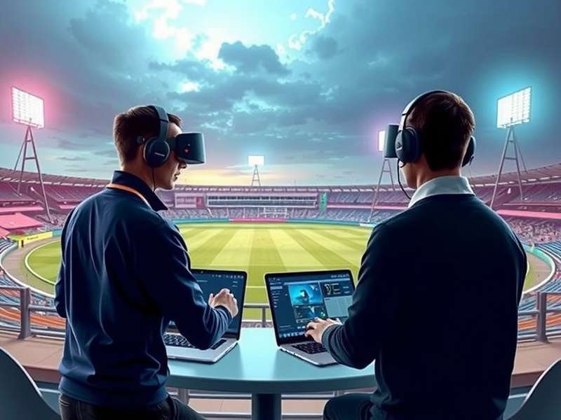 VR Cricket Titanic Tussle Technical Support VR Cricket Titanic Tussle technical support team assisting Indian players
